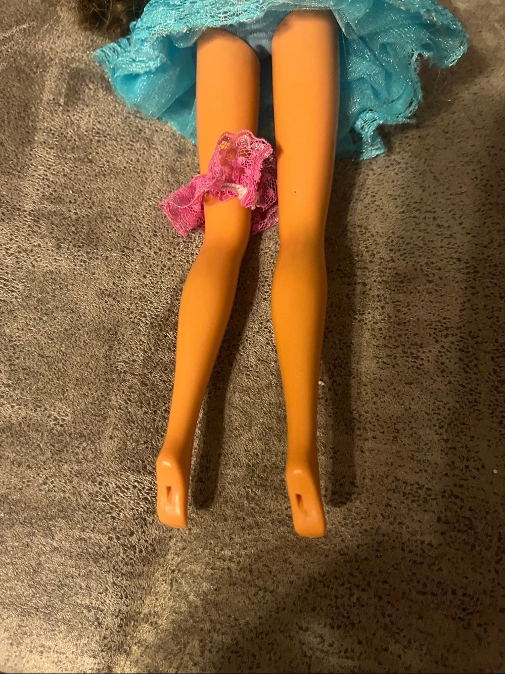 Vintage 1990 Mattel Lights and Lace Teresa Barbie Doll #9727- Rare Steffie Face